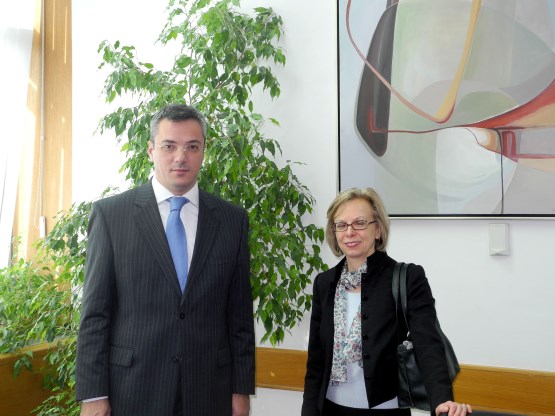 Susret predsjedavajućeg Doma naroda Ognjena Tadića s ambasadoricom SR Njemačke

